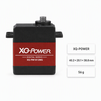 XQ-POWER Servo numérique sans noyau étanche 16 kg, engrenage en titane 210 degrés, couple élevé, pour voiture RC, bateau, avion 8,4 V