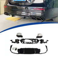 Diffuseur arrière de style AMG E63 de haute qualité pour Mercedes Classe E W213 4 portes 2021-2023, vente chaude