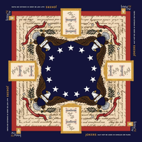 Dalle de Mahjong Américaine Classique Rouge Blanc Bleu à Motifs de Drapeau et Feux d'Artifice, Palettes d'Étoiles Vintage à 3 Couches pour le Divertissement