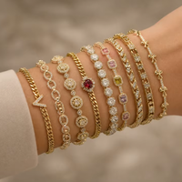 Bracelet en cuivre plaqué or XUPING avec perles et zircons, pendentif cœur d'ange, chaîne tendance pour femmes