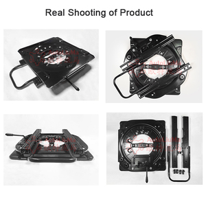 AutoLiuMa <span class=keywords><strong>Base</strong></span> <span class=keywords><strong>de</strong></span> siège <span class=keywords><strong>de</strong></span> voiture pivotante à 360 degrés siège <span class=keywords><strong>de</strong></span> véhicule piédestal siège <span class=keywords><strong>base</strong></span> pivotante plaque d'acier avec rail coulissant - Product Image 2