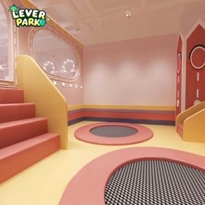 Castillo de juegos suave para interiores con certificación CE/TUV, casa de escenario, equipo de plástico personalizado para niños, <span class=keywords><strong>parque</strong></span> de atracciones para el hogar, escuela - Product Image 4