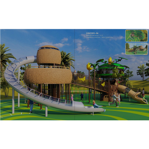 Tên của trò chơi máy tập thể dục cho công viên mới sân chơi thương mại công viên giải trí thiết bị cầu vồng ngoài trời trẻ em trượt nhựa - Product Image 6