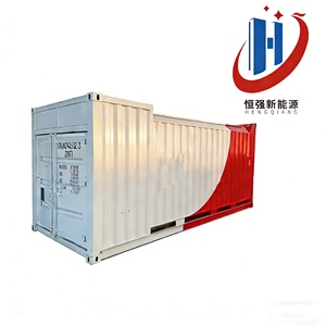 Station de ravitaillement en carburant portable antidéflagrante montée sur patins avec pompe, matériau Q235B, marque HENGQIANG - Product Image 5