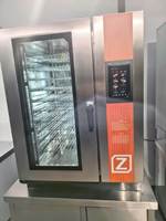 Four à vapeur combiné commercial durable à 6 niveaux avec élément chauffant SIS, fonction de nettoyage automatique et circulation d'air pour la cuisine en restaurant