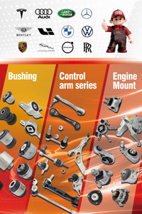 بي إم إيه 3دبليو0411305جيه #    قطع غيار السيارات 3W0 411 305 J جلبة مثبت أمامي للتعليق أصلية جديدة لسيارة بنتلي كونتيننتال جي تي - Product Image 5