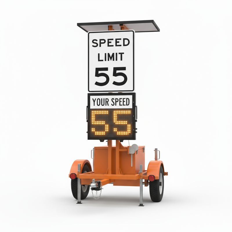 GA Portable Vehicle Speed Warning Display