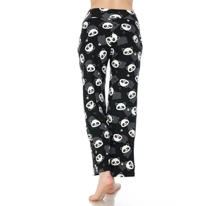 Pantaloni da salotto Unisex con stampa Allover con stampa personalizzata pantaloni da salotto con coulisse con tasche pantaloni larghi del pigiama - Product Image 6