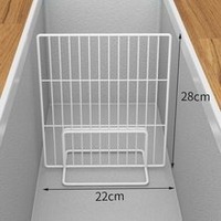 Grille murale en fil de fer personnalisée avec étagère Support de rangement pour réfrigérateur Étagère à grille métallique Réfrigérateur Support à soda