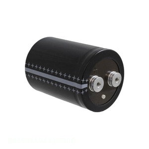 Distribuidor Autorizado B43584A9478M000 Condensador de Aluminio de 4700 uF, Montaje en Chasis, 20%, 400V, SCREW - Product Image 1