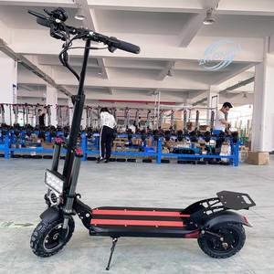 Scooter Eléctrico Todoterreno Plegable de 11 Pulgadas, Venta al Por Mayor de Fábrica, para Adultos, con Doble Freno de Disco, Bicicleta de Reparto, 48V, 40-60km/h - Product Image 4