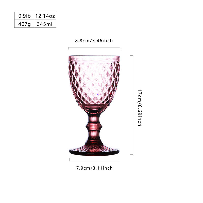 Verre à vin rose D