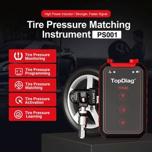 Professional <b>TPMS</b> OBDII Scanner Programming Tool Bluetooth LCD Display Supports All 315/433MHz Tire Pressure Monitoring Detector - Product Image 3