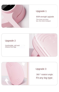 Appareils de musculation pour les cuisses, entraîneur de hanche, <span class=keywords><strong>appareil</strong></span> de resserrement des muscles pelviens, léger, portable, réglable - Product Image 6