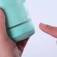Botol air baja tahan karat terisolasi dinding ganda Tumbler pendingin cangkir mobil musik Travel dengan tutup dan Speaker Bluetooth