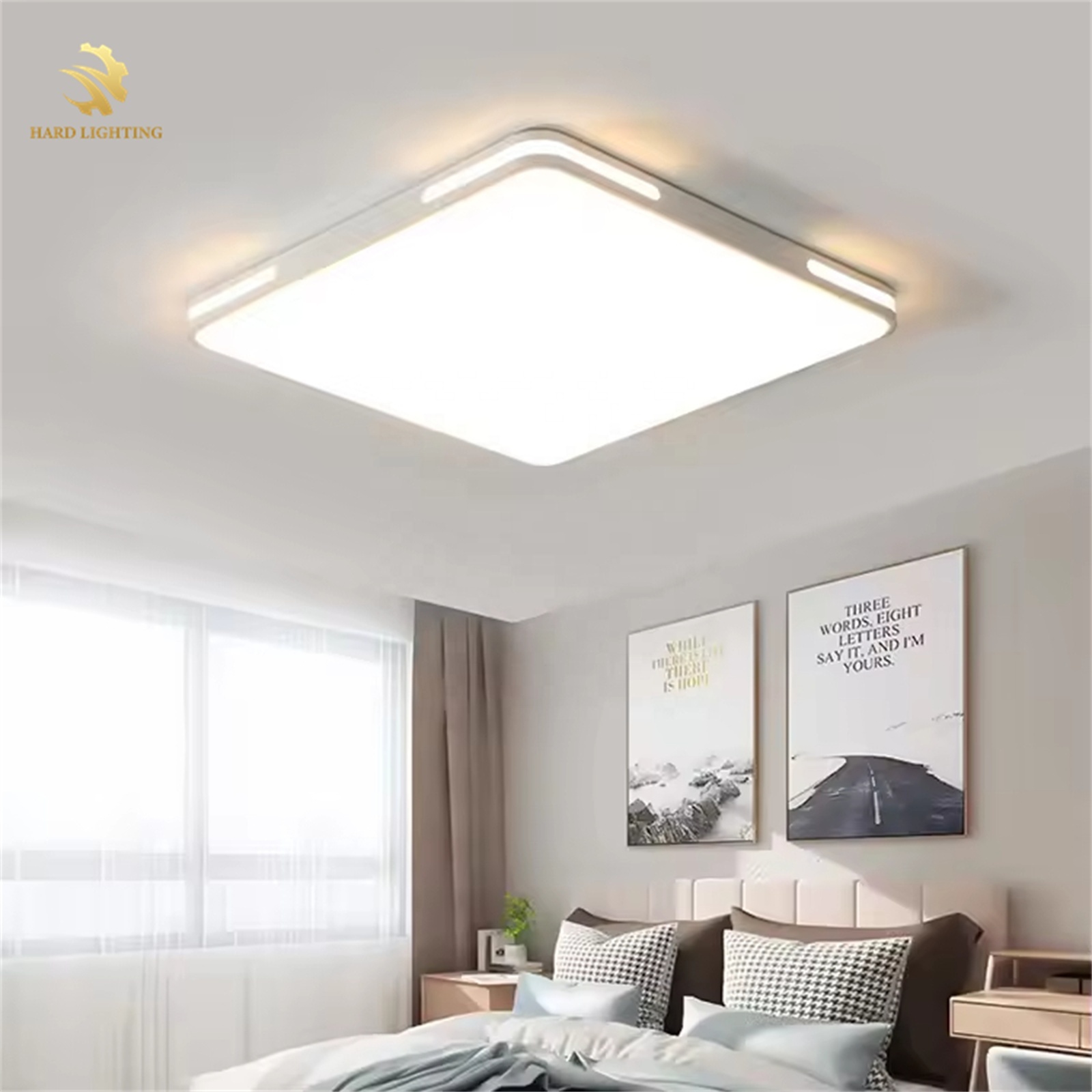 Contemporary Decoration Interior Led Ceiling Lighting Smart Home Lights Square Design Light for Home