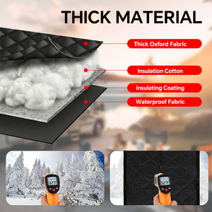 Cortina Aislante Magnética para <span class=keywords><strong>Puerta</strong></span> de <span class=keywords><strong>Autocaravana</strong></span> HOMFUL, Cubierta Térmica para <span class=keywords><strong>Puerta</strong></span> de <span class=keywords><strong>Autocaravana</strong></span>, Bloqueador de Corrientes de Aire para Entrada de <span class=keywords><strong>Autocaravana</strong></span> - Product Image 3