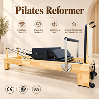 Équipement de Pilates de haute qualité vendu directement par l'usine, lit de Pilates en bois OEM, Reformer de Pilates pour usage en studio