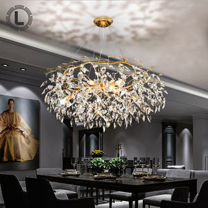 Dekorative Wohnzimmer Luxus K9-Kristall Hängeleuchte Lobby Moderne LED Badezimmer Kristall-Kronleuchter - Product Image 3