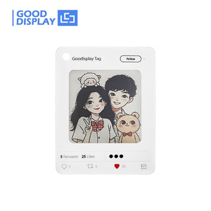 แท็กแสดงผล E-Paper แบบ NFC ไร้แบตเตอรี่ ขนาด 1.54 นิ้ว บางเฉียบ สี่สี 200×200, GDP0154NF2 - Product Image 3
