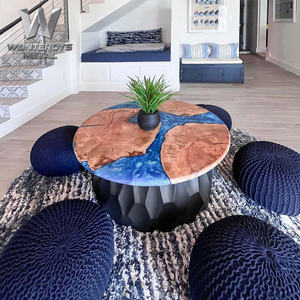 Pied de table basse créatif en <span class=keywords><strong>fer</strong></span> géométrique pour bricolage, base de table de salon ou de bureau, décoration de meubles, design d'intérieur - Product Image 5