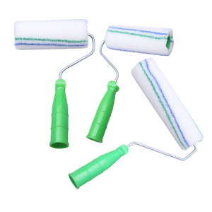 Rouleau de peinture à poils moyens, poils fins, sans angle mort, personnalisable OEM pour sols et murs en latex - Product Image 1