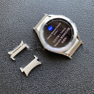 Connecteur métallique de Samsung <span class=keywords><strong>Galaxy</strong></span> Watch 4, pour montre classique 46mm <span class=keywords><strong>42mm</strong></span> 40mm 44mm, adaptateur de montre en acier inoxydable, accessoires - Product Image 6