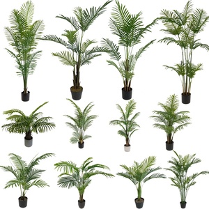 Personalizzabile moderna <span class=keywords><strong>palma</strong></span> tropicale artificiale <span class=keywords><strong>legno</strong></span> finto giardino interno ed esterno abbellimento decorazione - Product Image 5