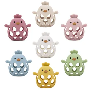 New Newborn Autism Chew Sensory BPA Free Baby Teething Toys Hand Baby Silicone Teether