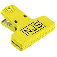 Clips magnétiques durables en plastique et acier inoxydable personnalisés avec impression sérigraphique - Cadeaux promotionnels pour la cuisine