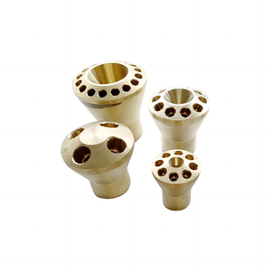 Distribuidor de refrigerante Entrada de boquilla de latón Salida de 1/2 pulgadas 1/4 con 3 orificios. - Product Image 3