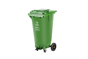<span class=keywords><strong>Conteneur</strong></span> à déchets en plastique HDPE 120 litres avec roues, bon marché, Restaurant - Product Image 5