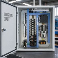 Armoire de commande industrielle robuste pour PLC Siemens S7-200 SMART, boîtier de distribution d'automatisation et d'intégration système, 150 kVA nominale