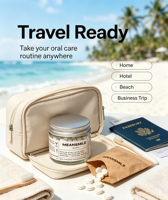 Tablettes de dentifrice blanchissantes douces aux ingrédients naturels, best-seller en Europe, fabricant OEM, vente en gros en vrac, conception d'emballage gratuite