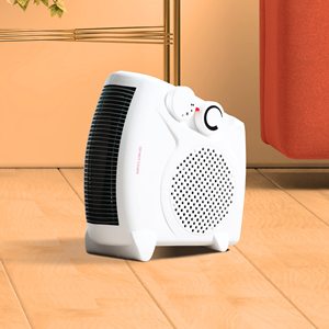 Chauffage <span class=keywords><strong>portable</strong></span> Chauffage soufflant <span class=keywords><strong>électrique</strong></span> Poignée de transport droite et plate Caractéristique de découpe de sécurité Réglage du ventilateur de commande réglable uniquement - Product Image 3