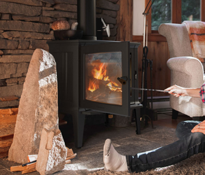 Fabricante JingXin diseño moderno chimenea independiente <span class=keywords><strong>para</strong></span> el hogar calefacción estufa de leña habitación interior - Product Image 2