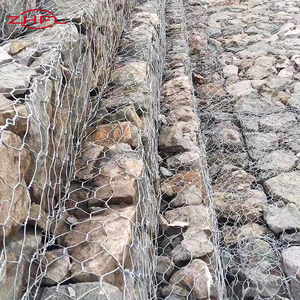 Heavy Zinc Coating Triple Twisted Steel Wire <b>Grid</b> Soil Stabilization Landslide Prevention Hydraulic Barrier Hexagonal Gabion Box - Product Image 5