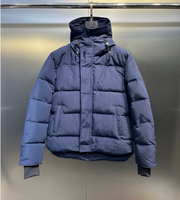 Veste courte en duvet d'oie de haute qualité, veste à capuche pour hommes et femmes, veste parka épaisse et chaude pour couple