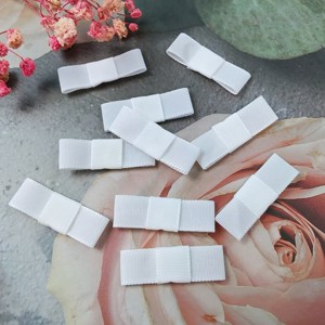 Lazos de sujetador personalizados de alta calidad 100%, lazo de cinta de satén de nailon, decoración de lencería, embalaje preatado para accesorios de ropa interior - Product Image 2