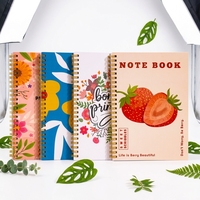 Carnet spirale mini mignon à couverture en papier recyclé, logo imprimé, ouverture à plat, idéal pour étudiants et bureau, personnalisable en usine - Vente chaude