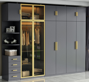 Progetta i moderni sistemi di armadi per guardaroba aperti di lusso walk in closet - Product Image 5