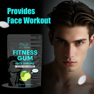 超タフなチューインガム大人のためのプライベートラベルシュガーフリーフィットネスガム自信のある外観サポート定義されたライン - Product Image 2