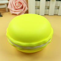 Boîte à bonbons en plastique en forme de macaron en gros, boîte à cadeaux pour fête de mariage, boîte à cadeaux pour macarons, boîte de rangement pour bonbons