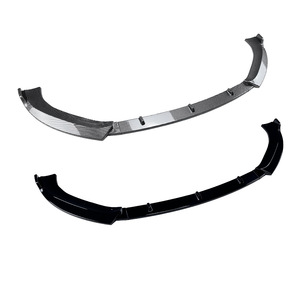 Amp-Z Front Bumper Lip Splitter Carbon Fiber Texture Matte Finish For Mercedes-Benz CLS-Class C257 Early 2018-2021 AMG - Product Image 5