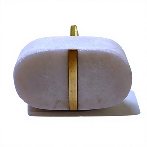 <b>White</b> Marble Handmade <b>Knob</b> High Quality Modern Furniture Cupboard Kitchen Bedroom Drawer Eco Friendly Natural <b>White</b> Marble <b>Knob</b> - Product Image 1
