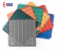 Enlio Tapis d'école maternelle coloré écologique Carreaux de cour pour la maternelle Revêtement de sol pour salle de classe Revêtement de sol en plastique pour la maternelle