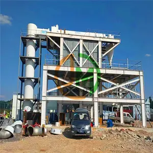 High Capacity Expanded Perlite Production Line / Opened Hole Perlite Expansion Production Plant