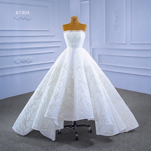 strapless open back dress Skylar Lux Princess Dress | Handmade Couture Girls Gown main image 1