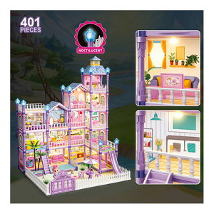 Set de Figuras para Casa de Muñecas, Muebles y Accesorios, Juego de Juego de Rol, Villa, Mansión, Juego Creativo de Simulación, Regalo - Product Image 5
