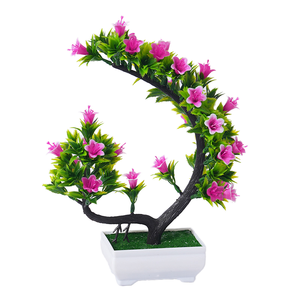 Ting Mingyi Fiore Artificiale in Vaso per Decorazione Casa, Arredamento Soggiorno, Fatto a Mano, per San Valentino, Festa della Mamma, Natale, Spedizione Veloce - Product Image 1